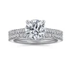 Hot Gabriel & Co. Abbie - 14K White Gold Round Diamond Engagement Ring