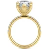 Online Gabriel & Co. Adela - 14K Yellow Gold Pear Shape Hidden Halo Diamond Engagement Ring