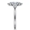 Online Gabriel & Co. Adeline - 14K White Gold Marquise Shape Three Stone Diamond Engagement Ring