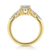 Online Gabriel & Co. Adella - 14K Yellow Gold Oval Diamond Engagement Ring