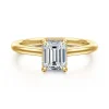 Outlet Gabriel & Co. Aldon - 14K Yellow Gold Emerald Cut Diamond Engagement Ring