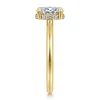 Sale Gabriel & Co. Aldon - 14K Yellow Gold Oval Diamond Engagement Ring
