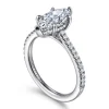 Online Gabriel & Co. Aline - 14K White Gold Marquise Shape Diamond Engagement Ring