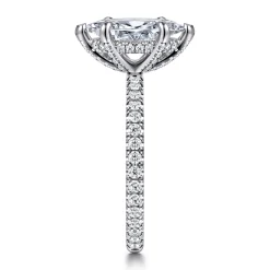 Online Gabriel & Co. Alisa - 14K White Gold Marquise Shape Diamond Engagement Ring