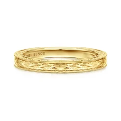 Outlet Gabriel & Co. Allegra - 14K Yellow Gold Anniversary Band