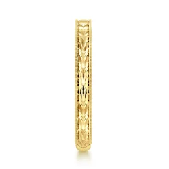 Outlet Gabriel & Co. Allegra - 14K Yellow Gold Anniversary Band