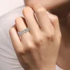 Sale Gabriel & Co. Ammie - 14K White Gold Diamond Eternity Band - 0.83 ct