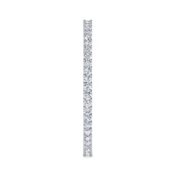Discount Gabriel & Co. Andalucia - 14K White Gold Prong Set Diamond Eternity Band - 0.25 ct
