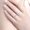 Outlet Gabriel & Co. Andalucia - 14K White Gold Shared Prong Diamond Eternity Band - 1.5 ct