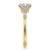Online Gabriel & Co. Avah - 14K Yellow Gold Oval Diamond Cluster Engagement Ring