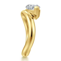 Online Gabriel & Co. Averie - 14K Yellow Gold Bypass Marquise Shape Diamond Engagement Ring