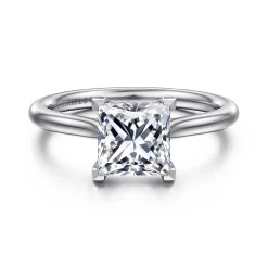 Online Gabriel & Co. Azucena - Platinum Princess Cut Solitaire Diamond Engagement Ring