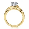 Online Gabriel & Co. Bailey - 14K White-Yellow Gold Round Diamond Bypass Channel Set Engagement Ring