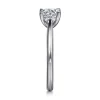 Gabriel & Co. Bambi - 14K White Gold Round Solitaire Diamond Engagement Ring