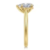 New Gabriel & Co. Bambi - 14K Yellow Gold Pear Shape Solitaire Diamond Engagement Ring