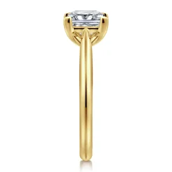 Gabriel & Co. Bambi - 14K Yellow Gold Princess Cut Solitaire Diamond Engagement Ring