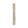 Sale Gabriel & Co. Basque - 14K Yellow Gold Shared Prong Diamond Eternity Band - 1.3 ct