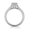 Gabriel & Co. Bena - 14K White Gold Round Solitaire Diamond Engagement Ring