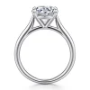 Sale Gabriel & Co. Bena - 14K White Gold Round Solitaire Diamond Engagement Ring
