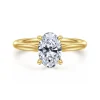 Online Gabriel & Co. Bena - 14K Yellow Gold Oval Solitaire Diamond Engagement Ring