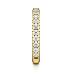 Online Gabriel & Co. Brasilia - 14K Yellow Gold Diamond Anniversary Band - 0.74 ct