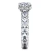 New Gabriel & Co. Broderick - 14K White Gold Round Diamond Engagement Ring