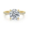 Gabriel & Co. Broderick - 14K Yellow Gold Round Diamond Engagement Ring