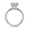 Discount Gabriel & Co. Broderick - Platinum Emerald Cut Diamond Engagement Ring