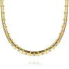 Outlet Gabriel & Co. Bujukan Clover - 14K White Yellow Gold Bujukan and Diamond Choker