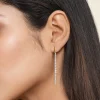 Best Gabriel & Co. Bujukan Punk - 14K White Yellow Gold Bujukan Diamond Stud Drop Earrings