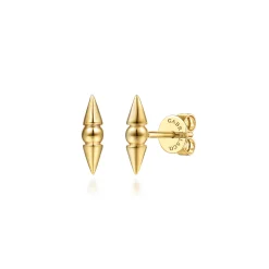 Discount Gabriel & Co. Bujukan Punk - 14K Yellow Gold Bujukan Bullet Ear Climber Earrings