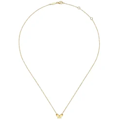 Online Gabriel & Co. Butterfly - 14K Yellow Gold Butterfly Pendant Necklace