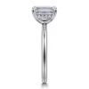 Sale Gabriel & Co. Cari - 14K White Gold Emerald Cut Diamond Engagement Ring