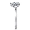 Outlet Gabriel & Co. Cari - 14K White Gold Pear Shape Diamond Engagement Ring