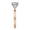 New Gabriel & Co. Cari - 14K White-Rose Gold Oval Diamond Engagement Ring
