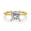 Online Gabriel & Co. Cari - 14K Yellow Gold Princess Diamond Engagement Ring