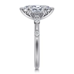 Online Gabriel & Co. Carinna - 18K White Gold Marquise Shape Diamond Engagement Ring