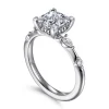 Online Gabriel & Co. Carinna - 14K White Gold Princess Cut Diamond Engagement Ring