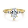 Online Gabriel & Co. Carinna - 14K Yellow Gold Pear Shape Diamond Engagement Ring