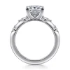 Online Gabriel & Co. Carinna - Platinum Princess Cut Diamond Engagement Ring