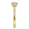 Clearance Gabriel & Co. Carroline - 14K Yellow Gold Cushion Cut Diamond Engagement Ring