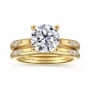 Sale Gabriel & Co. Carroline - 14K Yellow Gold Round Diamond Engagement Ring