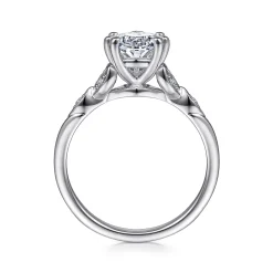 Online Gabriel & Co. Celia - 14K White Gold Pear Shape Diamond Engagement Ring