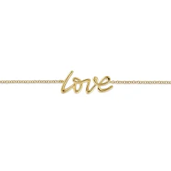 Discount Gabriel & Co. Chain Bracelet Initial 14K Yellow Gold