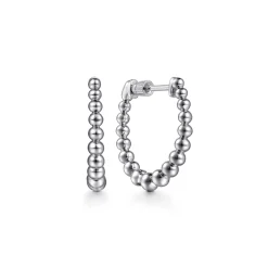 Clearance Gabriel & Co. Classic Hoop Earrings 925 Sterling Silver 20mm Bujukan
