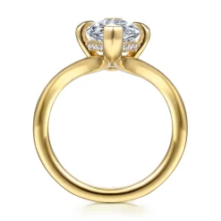 New Gabriel & Co. Cosmic - 14K Yellow Gold Marquise Shape Diamond Engagement Ring