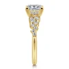 Hot Gabriel & Co. Cove - 14K Yellow Gold Princess Cut Diamond Engagement Ring