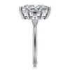 Online Gabriel & Co. Dela - 14K White Gold Marquise Shape Three Stone Diamond Engagement Ring