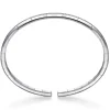 Online Gabriel & Co. Demure - 14K White Gold Cuff Bracelet with Diamond Inner Channel