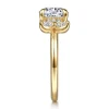 Online Gabriel & Co. Desire - 14K Yellow Gold Toi et Moi Round Diamond Engagement Ring